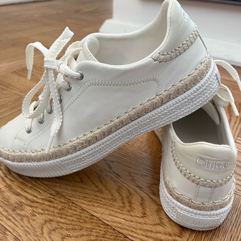Excellent Condition Chloe Sneakers with bag